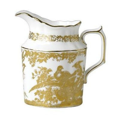 Royal Crown Derby Gold Aves Cream Jug Large