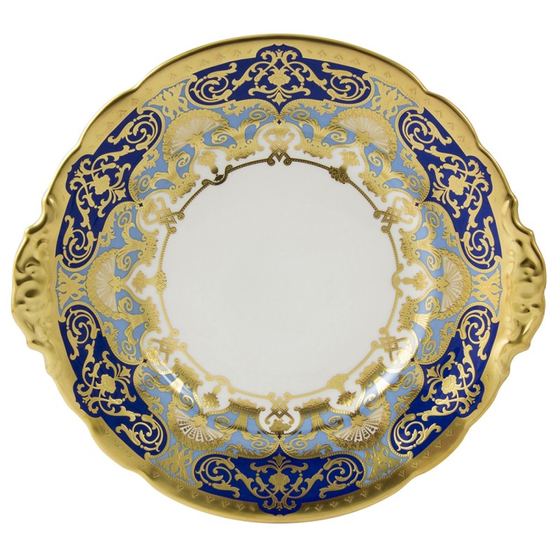 Royal Crown Derby Heritage Cobalt and Dark Blue Bread and Butter Plate 25cm