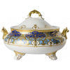 Royal Crown Derby Heritage Cobalt and Dark Blue Covered Vegetable Dish