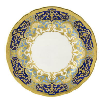 Royal Crown Derby Heritage Cobalt and Dark Blue Plate 21.5cm