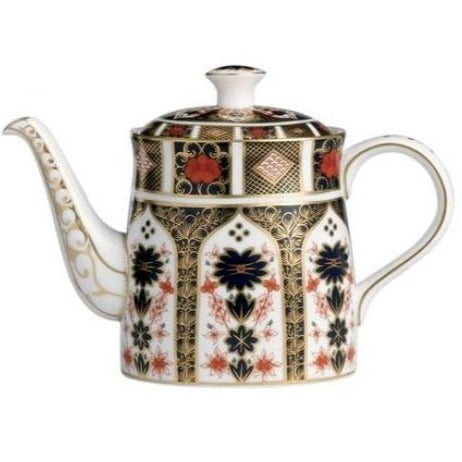Royal Crown Derby Old Imari Teapot Large 1.0 Litre