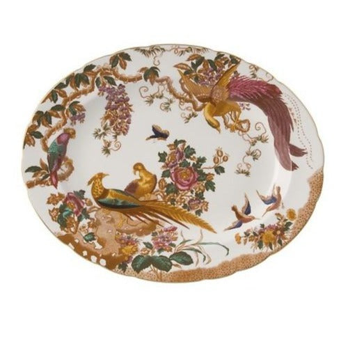 Royal Crown Derby Olde Avesbury Oval Dish 34.5cm