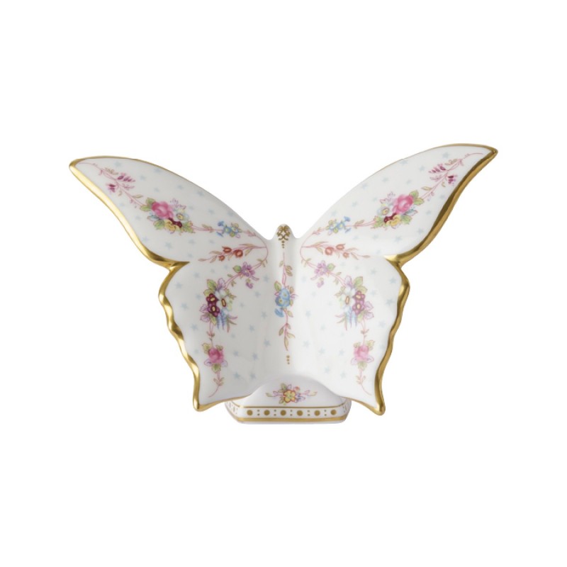 Royal Crown Derby Royal Antoinette Butterfly Paperweight