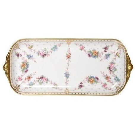 Royal Crown Derby Royal Antoinette Sandwich Tray - Gift Boxed