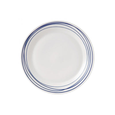 Royal Doulton Pacific Blue Lines 28cm Dinner Plate