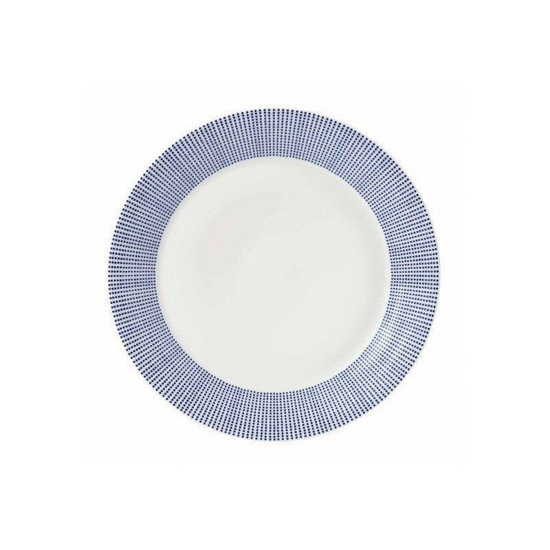 Royal Doulton Pacific Blue Dots 28cm Dinner Plate
