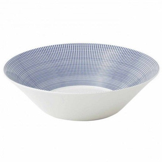 Royal Doulton Pacific Blue Dots 29cm Serving Bowl