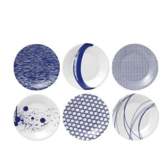 Royal Doulton Pacific Blue Plate 16cm Set of 6