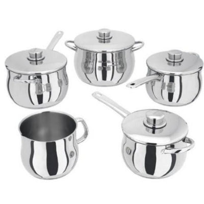 Stellar 1000 - 5 Piece Deep Saucepan Set: S1F4B