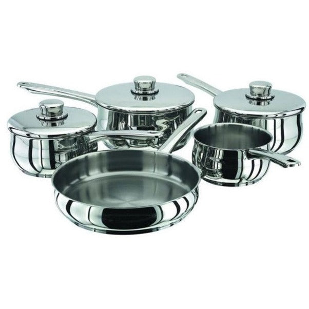 Stellar 1000 - 5 Piece Saucepan Set: S1C1B