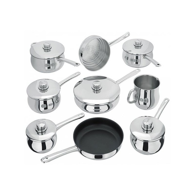 Stellar 1000 - 9 Piece Saucepan Set: S1F2