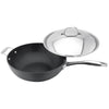 Stellar 6000 Hard Anodised 30cm Wok with Lid: S678