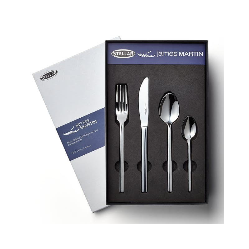Stellar James Martin, 24 Piece Cutlery Set: BJM50