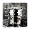 Stellar Premium 16cm 3 Tier Steamer Set  STM01