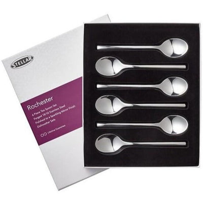 Stellar Rochester 6 Piece Teaspoon Set BL29