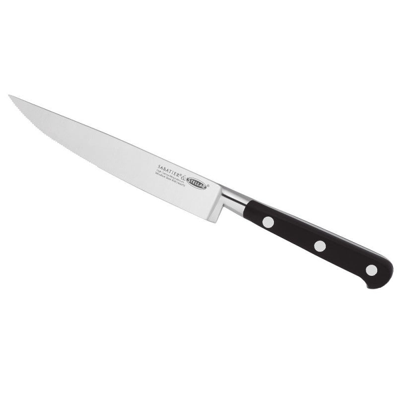 Stellar Sabatier 12cm 5 Inch Serrated Steak knife IS05