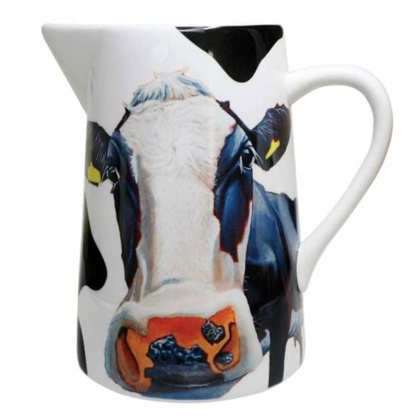 Tipperary Crystal Eoin O'Connor Cows - Water Jug