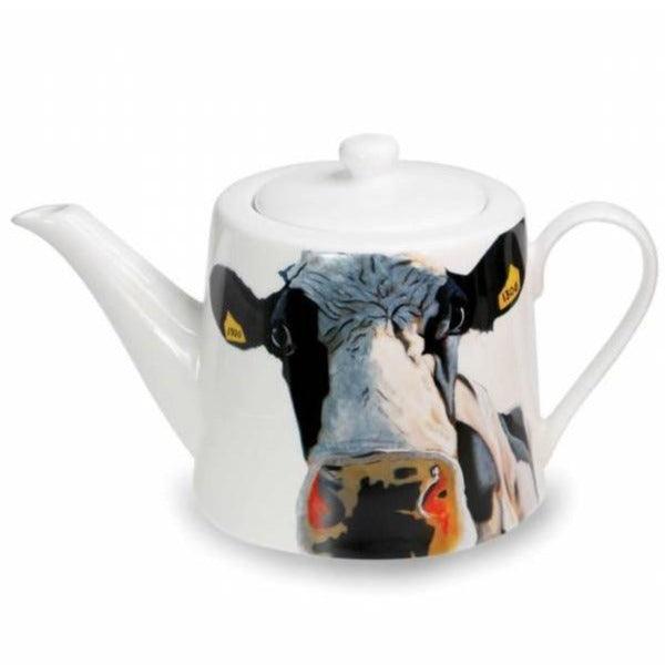Tipperary Crystal Eoin O'Connor Cows - Teapot