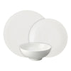 Denby Porcelain Arc White 12 Piece Tableware Set