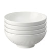 Denby Porcelain Arc White Cereal Bowl Set of 4
