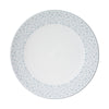Denby Porcelain Constance Grey Rimmed Dinner Plate