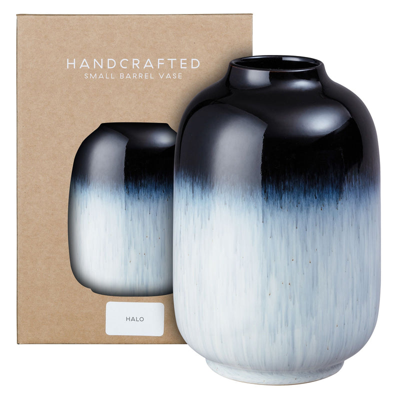 Denby Halo Small Barrel Vase