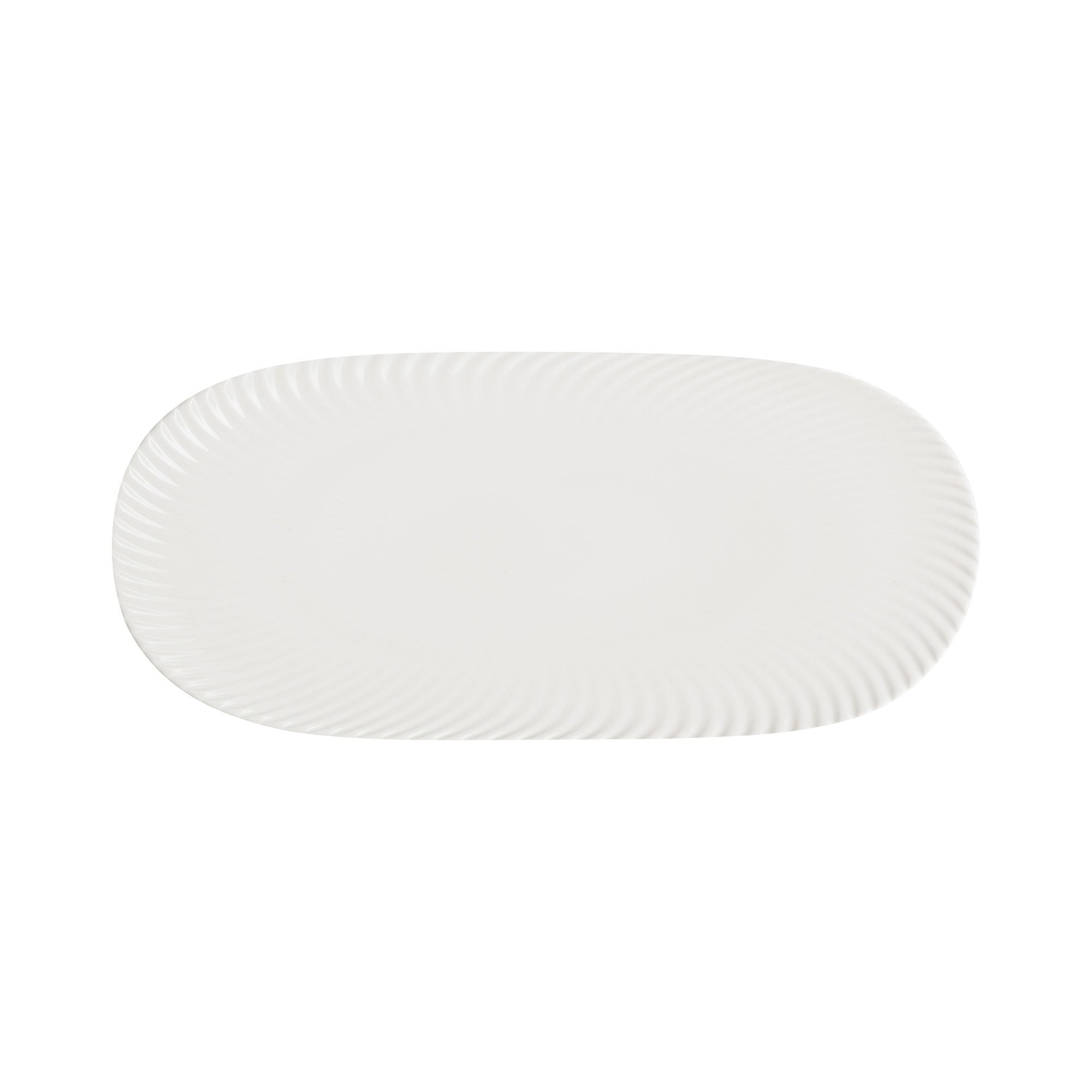 Denby Porcelain Arc White Large Platter