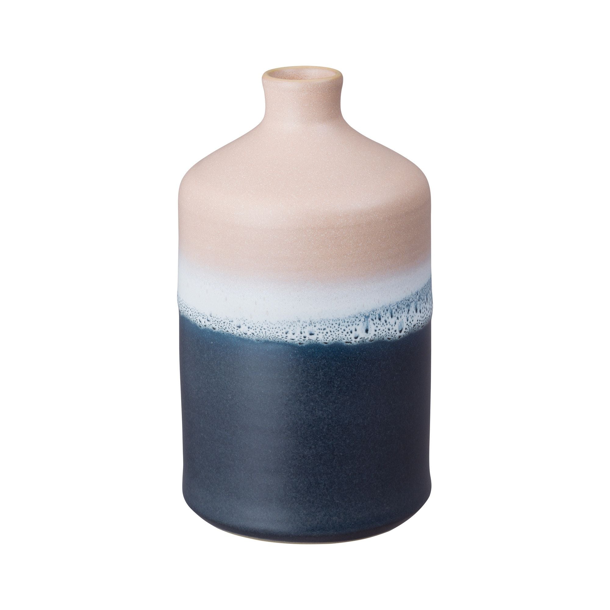 Denby Mineral Blush Large Bottle Vase