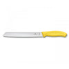 Victorinox Swiss Classic Bread Knife, Serrated Edge 21cm Yellow (Blister Pack)