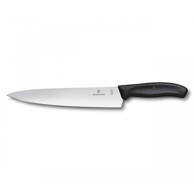 Victorinox Swiss Classic Carving Knife 22cm Black (Blister Pack)