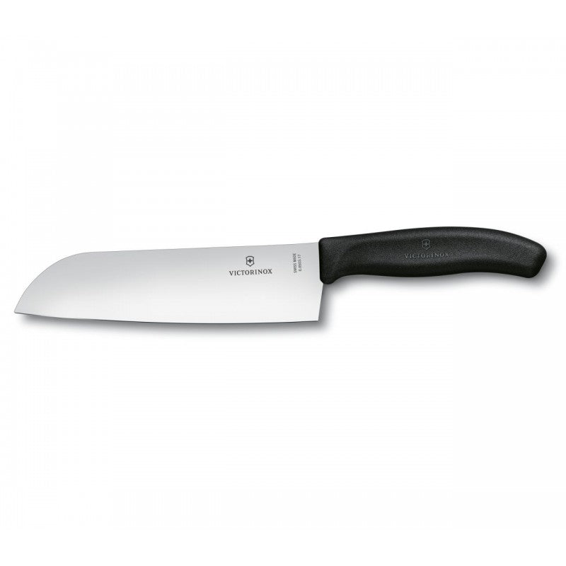 Victorinox Swiss Classic Santoku Knife 17cm Black (Blister Pack)