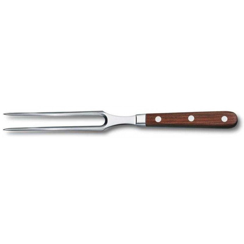 Victorinox Grand Maître Swiss Fully Forged Carving Fork 15cm Modified Maple
