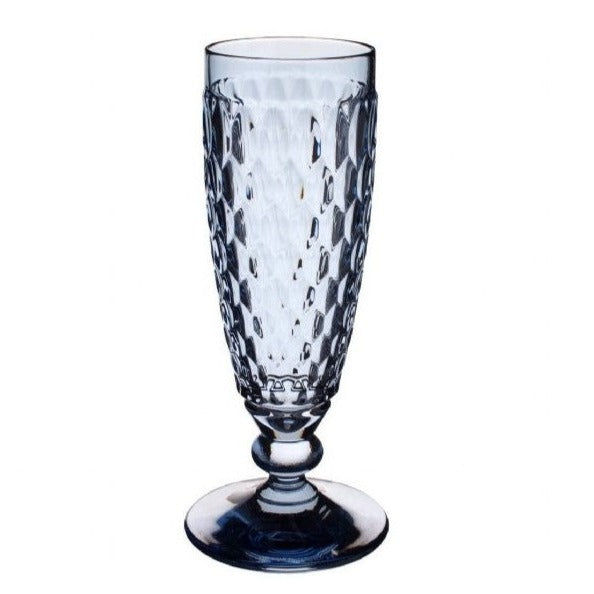 Villeroy and Boch Boston Coloured Champagne Flute Blue Set of 4