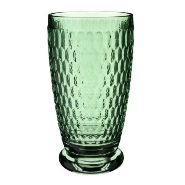 Villeroy and Boch Boston Coloured Highball/Beer Tumbler Green Set of 4