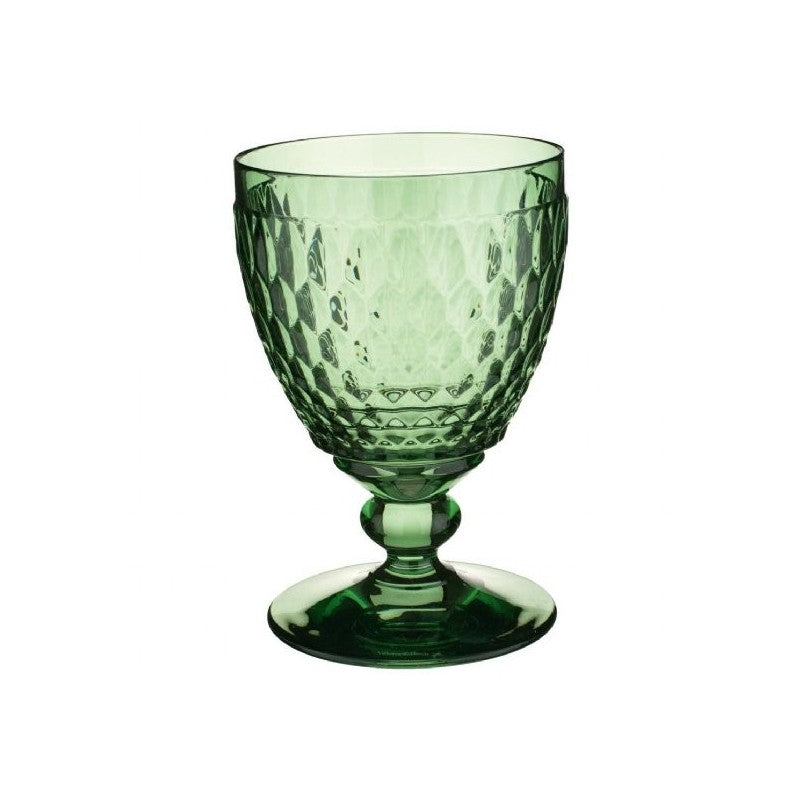 Villeroy and Boch Boston Coloured Water Goblet Green Set of 4
