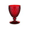 Villeroy and Boch Boston Coloured Water Goblet Red Set of 4
