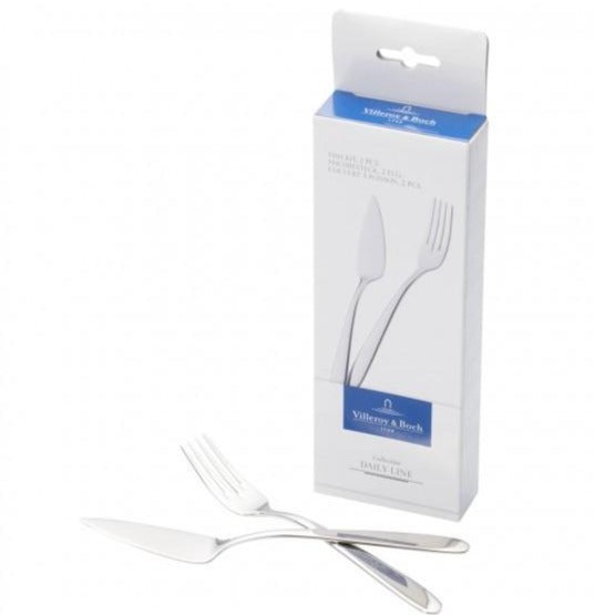 Villeroy and Boch Daily Line Fish Kit, 2 pieces