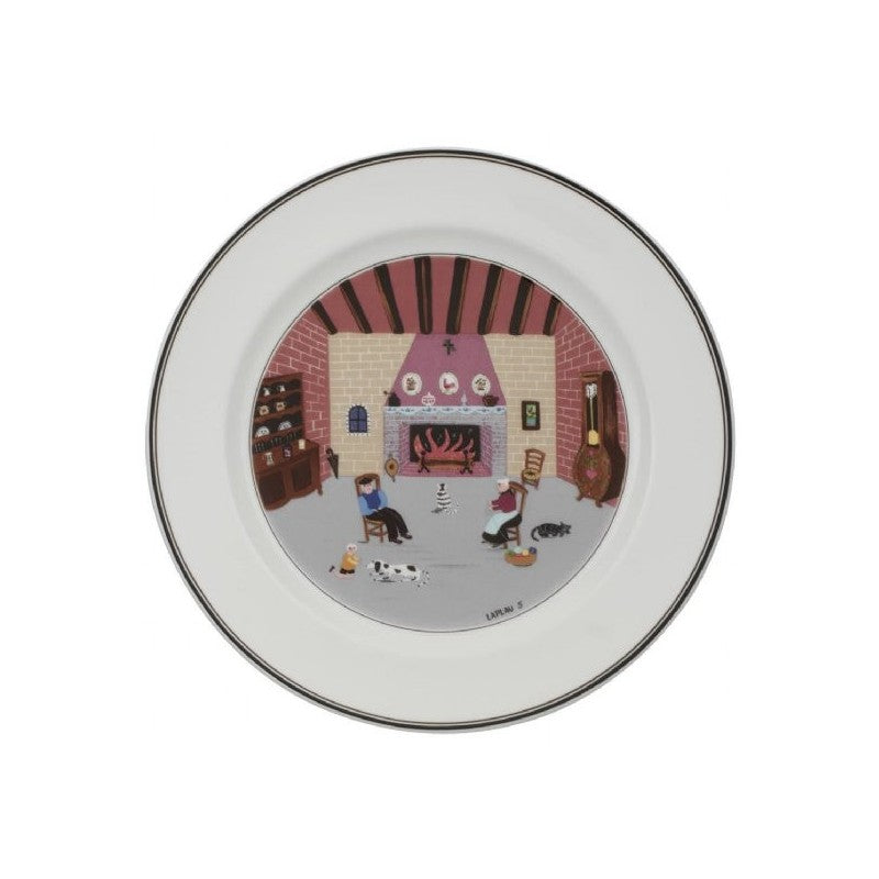 Villeroy and Boch Design Naif Dinner/Flat Plate Fireplace