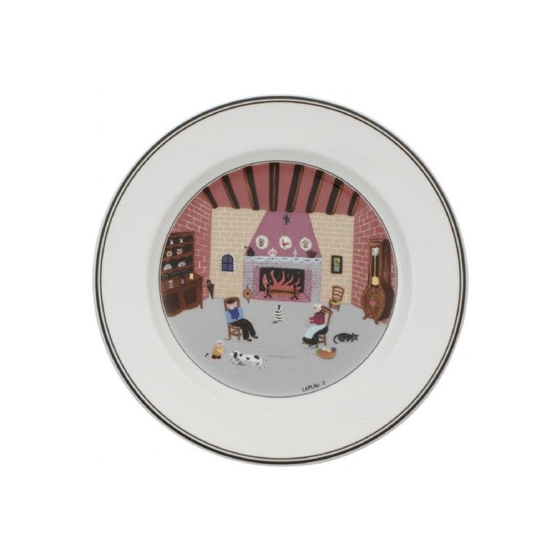 Villeroy and Boch Design Naif Salad Plate Fireplace