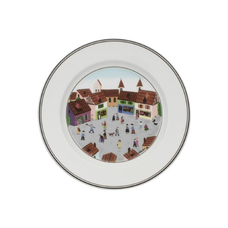 Villeroy and Boch Design Naif Salad Plate Village