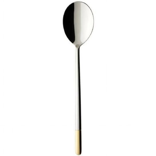 Villeroy and Boch Ella Partially Gold Plated Dessert Spoon