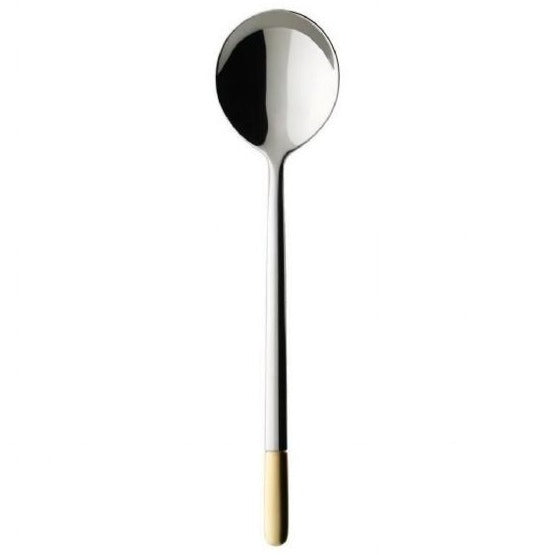 Villeroy and Boch Ella Partially Gold Plated Soup/Cream Spoon