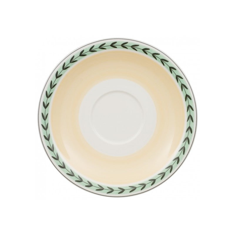 Villeroy and Boch French Garden Charm & Breakfast White Coffee Saucer XL