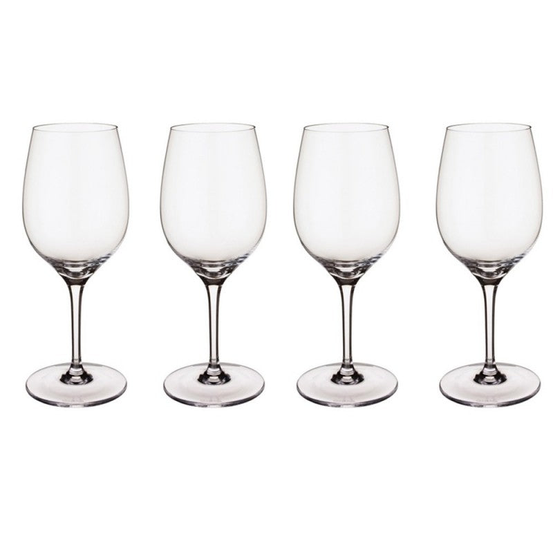 Villeroy and Boch Maxima White Wine Goblet Set of 4