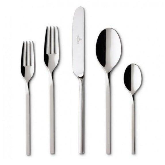 Villeroy and Boch New Wave 113 Piece Cutlery Set