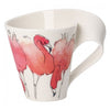 Villeroy and Boch New Wave Caffe Flamingo Mug in Giftbox