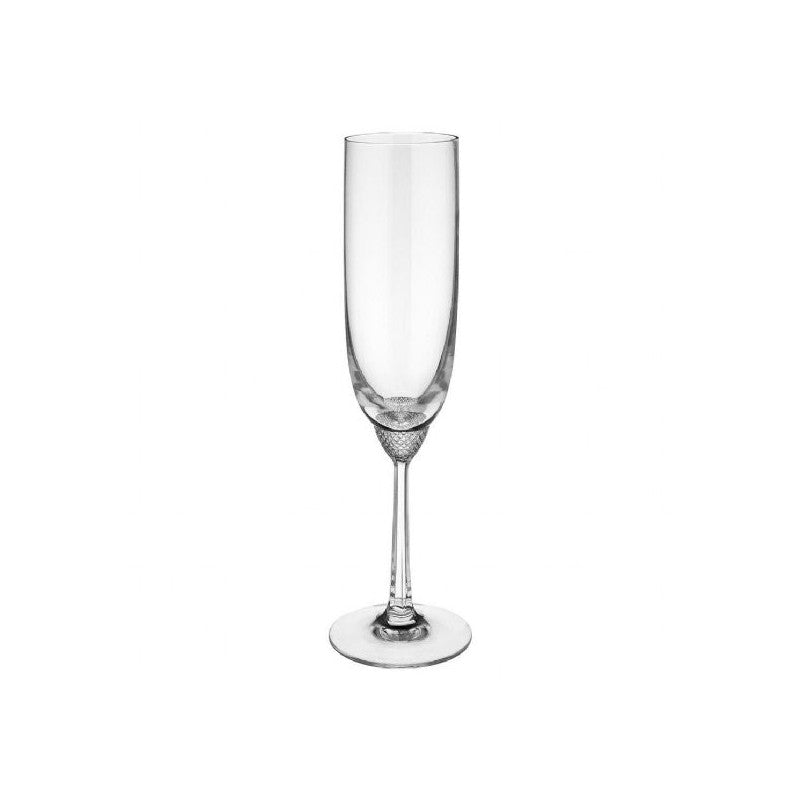 Villeroy and Boch Octavie Champagne Flute Set of 4