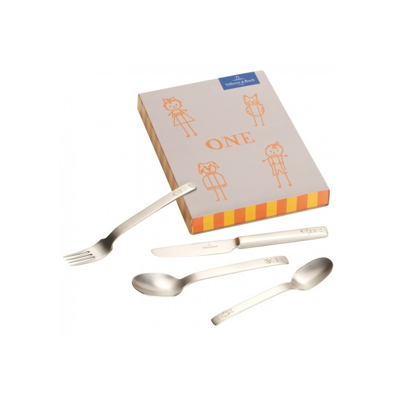 Villeroy and Boch One Children's 4 Piece Cutlery Set