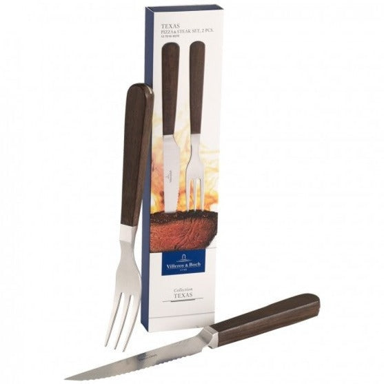 Villeroy and Boch Texas 2 Piece Pizza and Steak Set