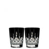 Waterford Crystal Lismore Black Tumbler Pair